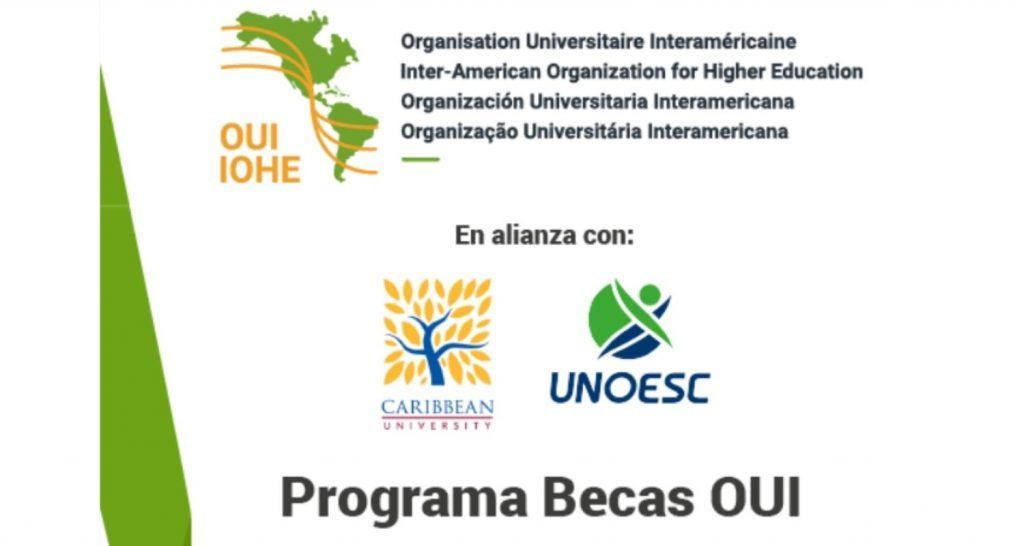 Convocatoria Becas Conjuntas Caribbean University-OUI
