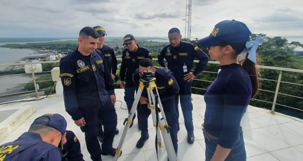 Curso de hidrográfica categoría “A” realiza ruta académica en Tumaco.