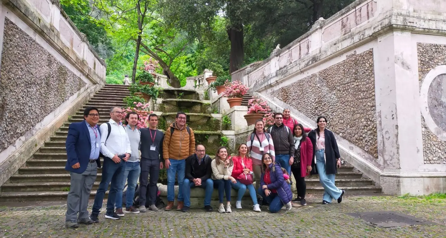 El Proyecto MIMIR Andino retomó actividades presenciales en Roma, Italia