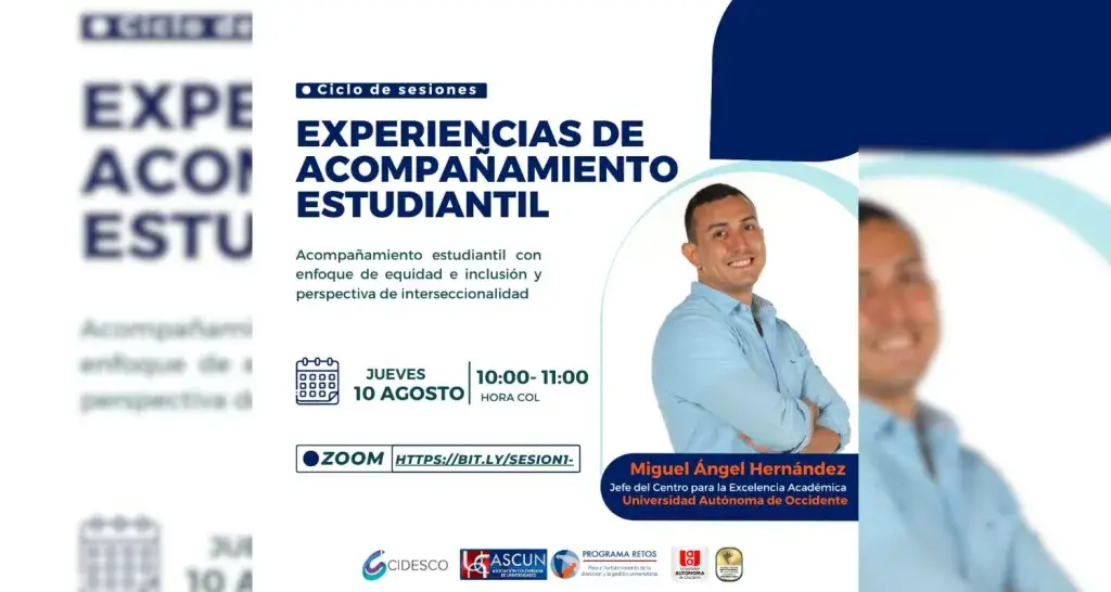 Encuentro Virtual Explorará Experiencias de Acompañamiento Estudiantil en la Educación Superior