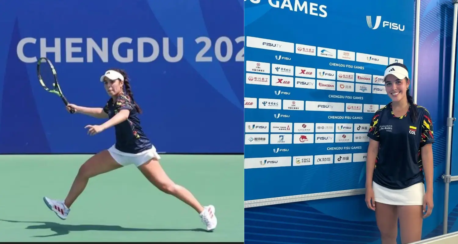 María Fernanda hace historia al vencer a India en épico partido de Tenis de Campo