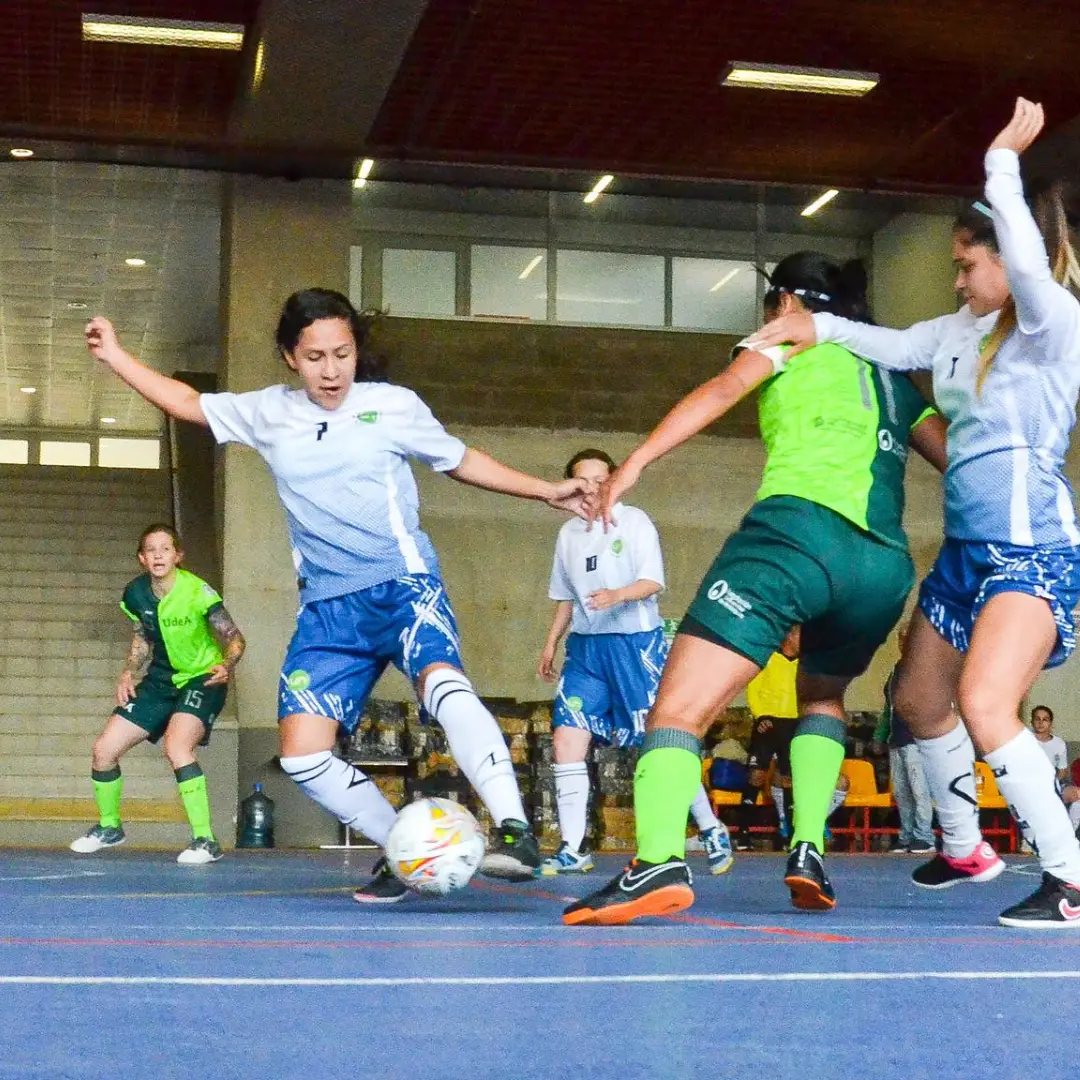 semifinales futbolsala femenino en los Juegos Universitarios Nacionales
