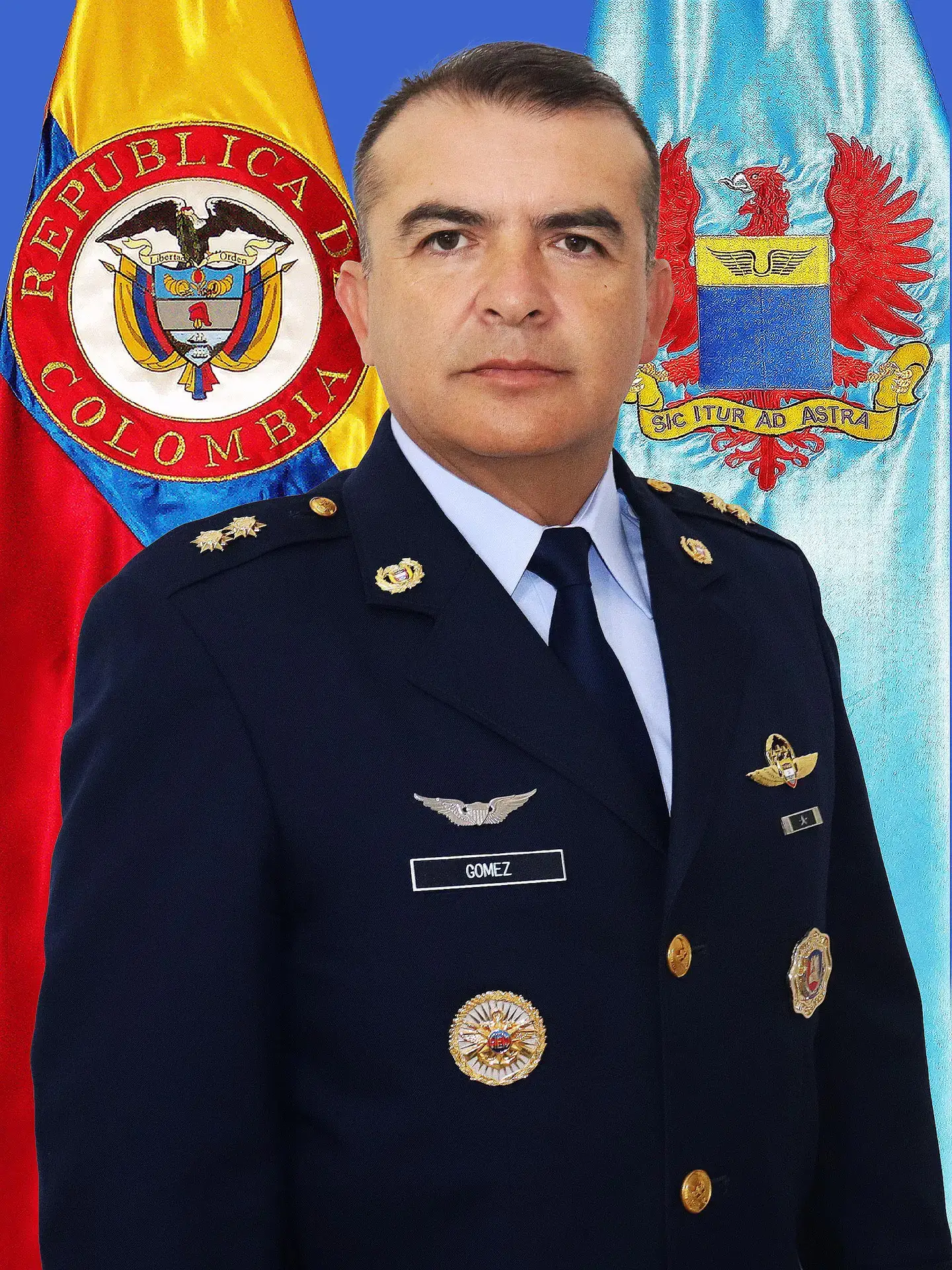 Brigadier General Oscar Mauricio Gómez Muñoz